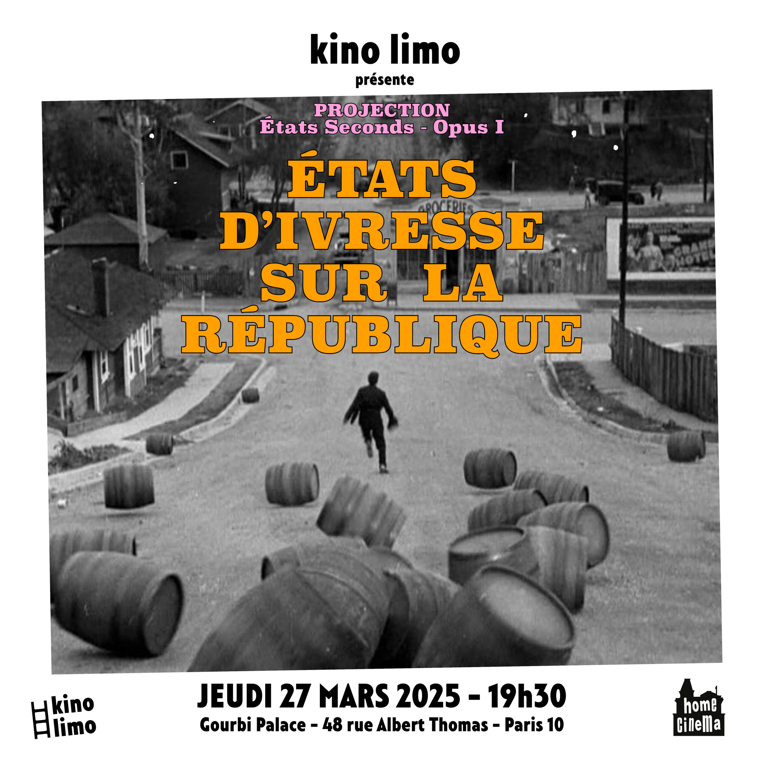 Kino Limo #1 – États d’ivresse sur la République