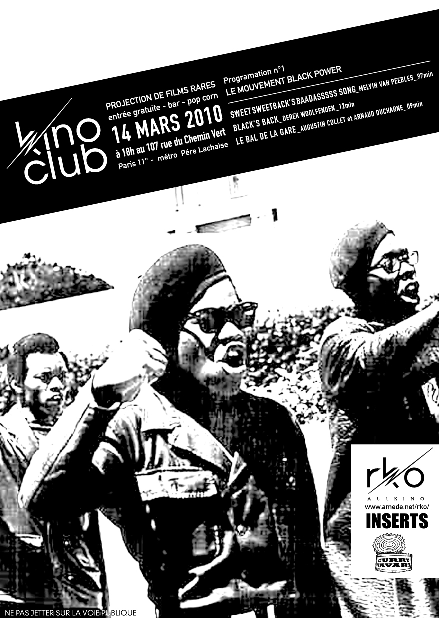 SÉANCES KINO CLUB 2010 (GROS BÉLEC et CINÉMA LA CLEF)