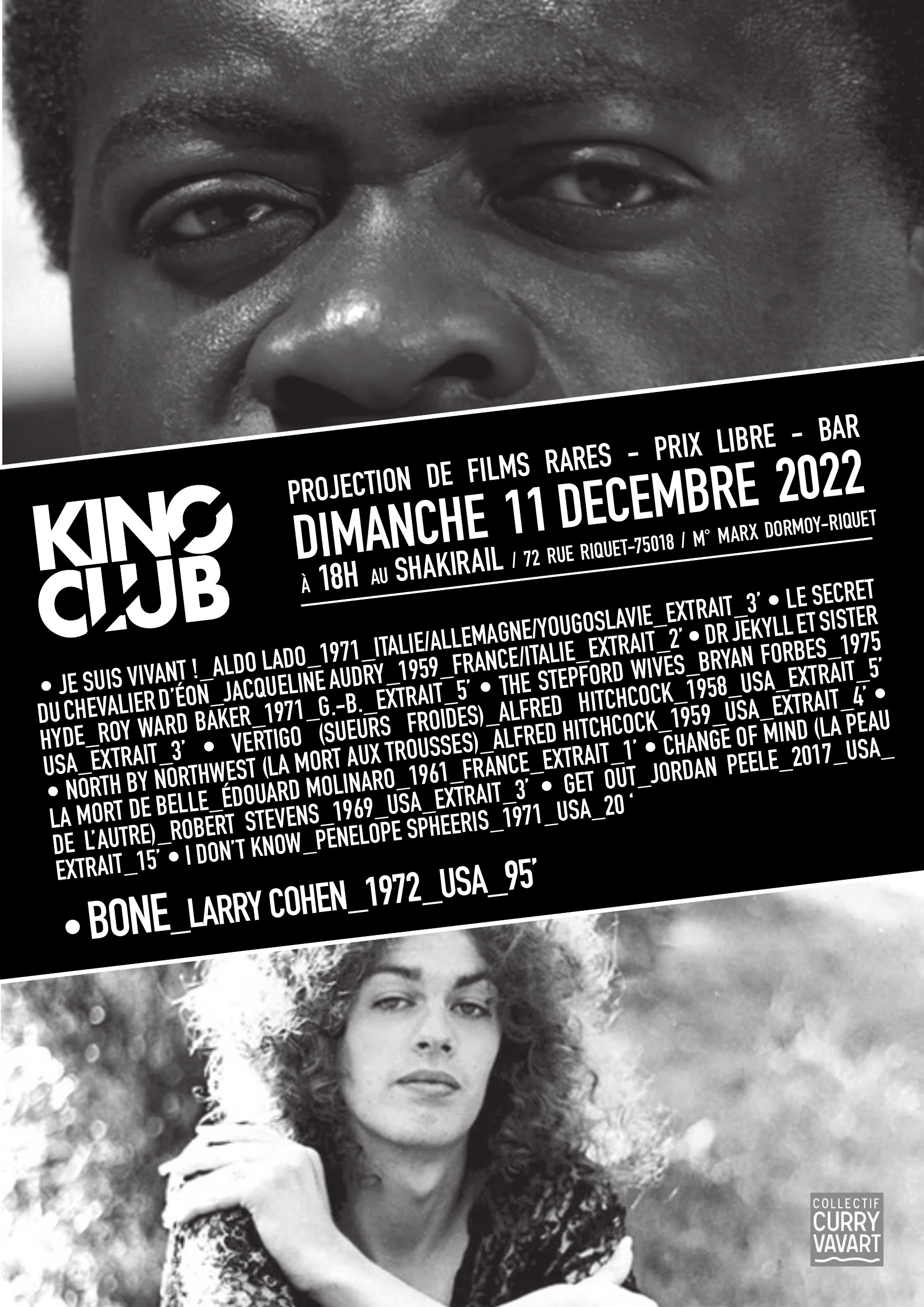 SÉANCES KINO CLUB 2022 (LE SHAKIRAIL)