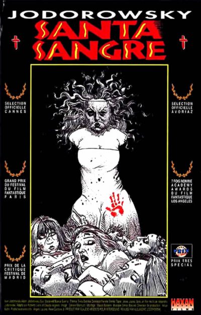 Santa Sangre (Mexique / Italie, 1989) de Alejandro Jodorowsky