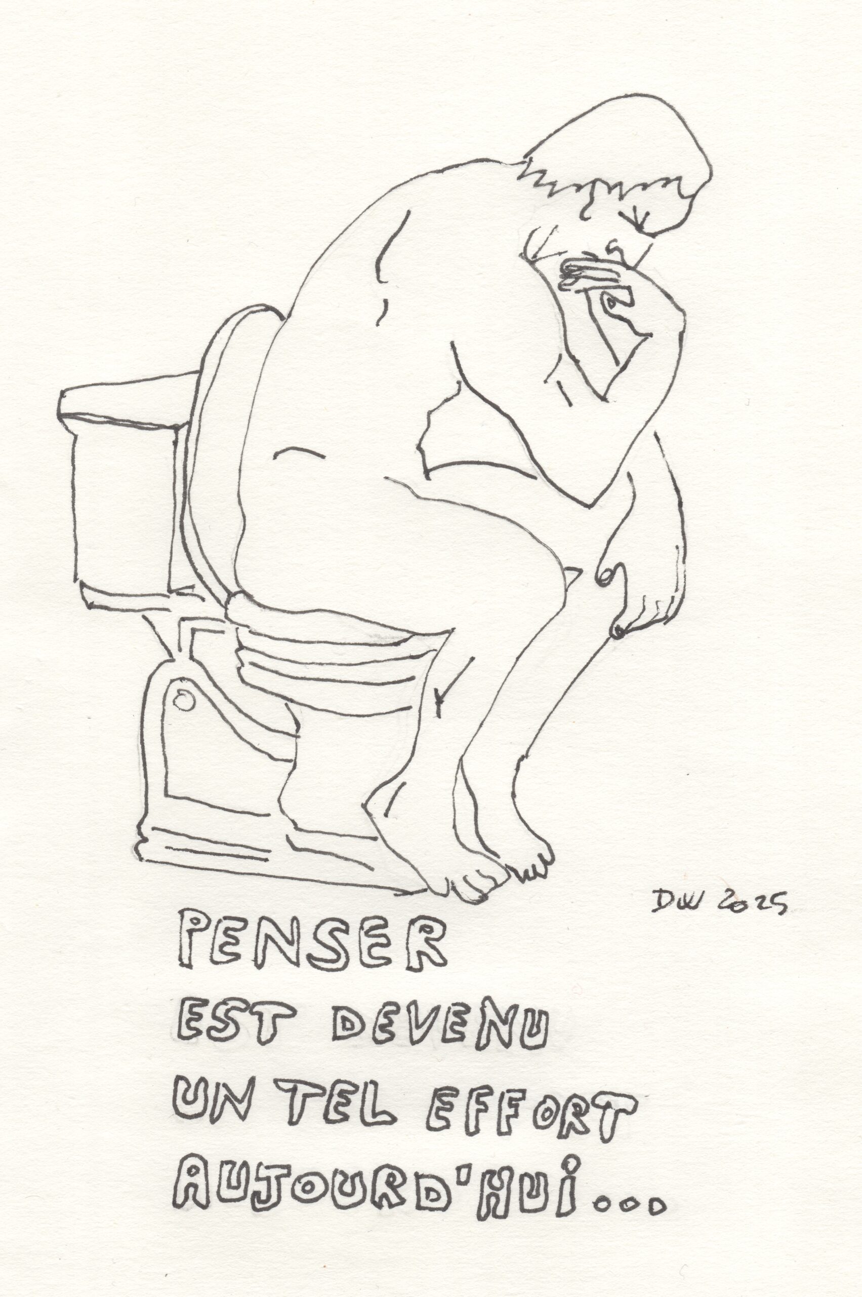 « Penser » demande un tel effort ?