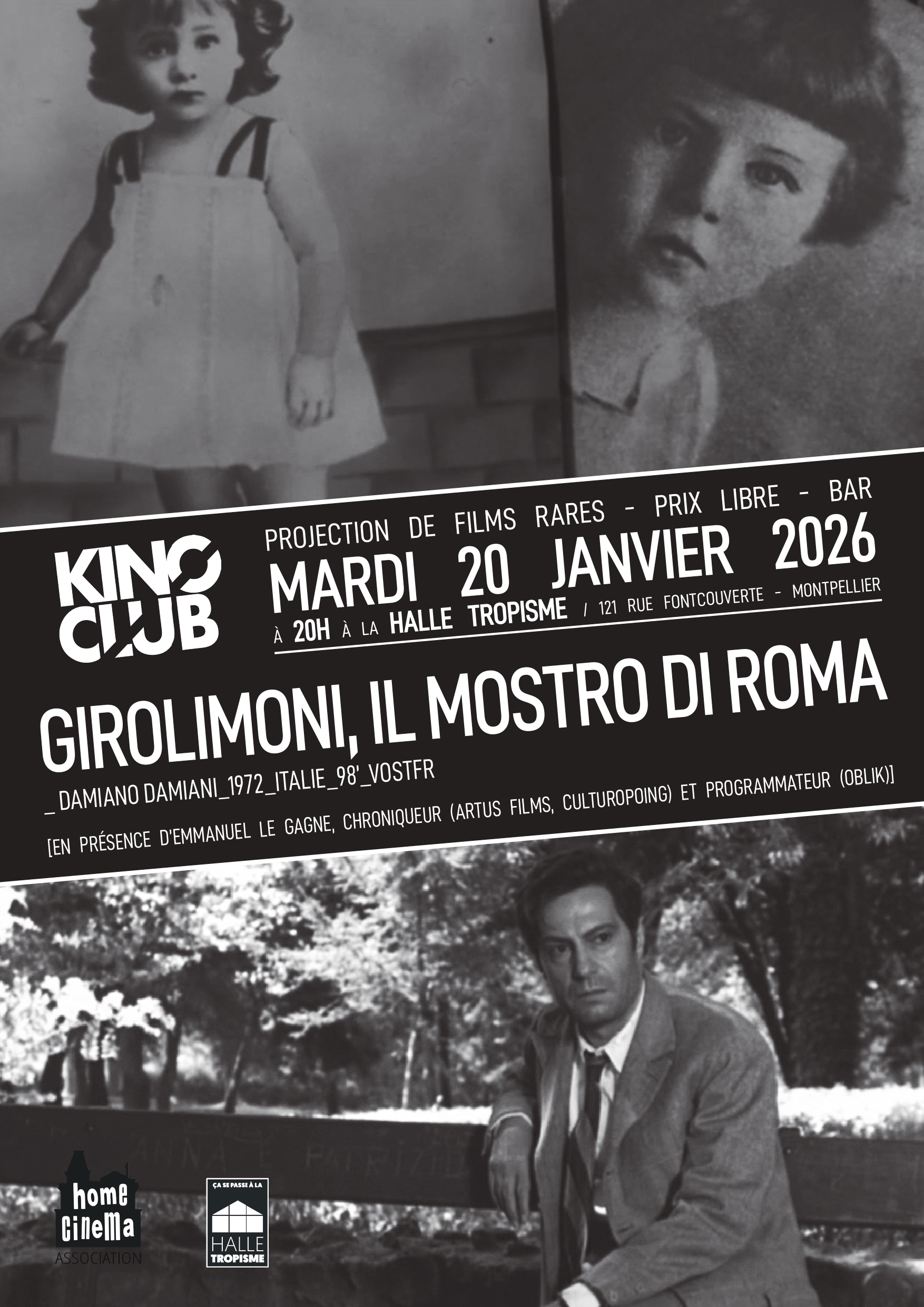 KINO CLUB 2026 (HALLE TROPISME)