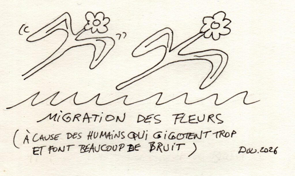 « Les Fleurs migratoires »