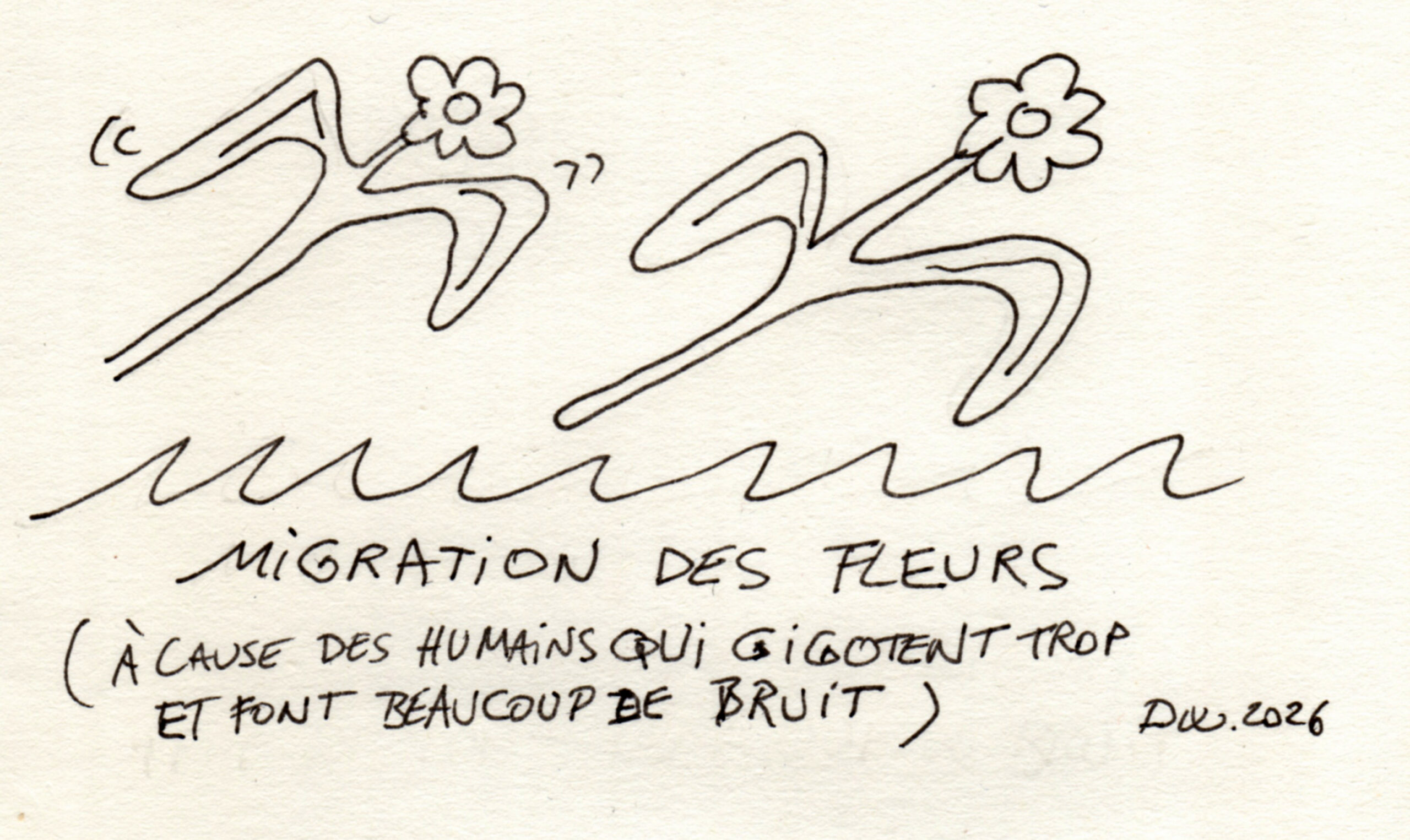 « Les Fleurs migratoires »