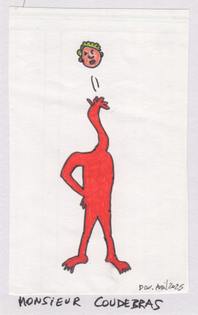 Personnage saugrenu : « Mr. Coudebras »