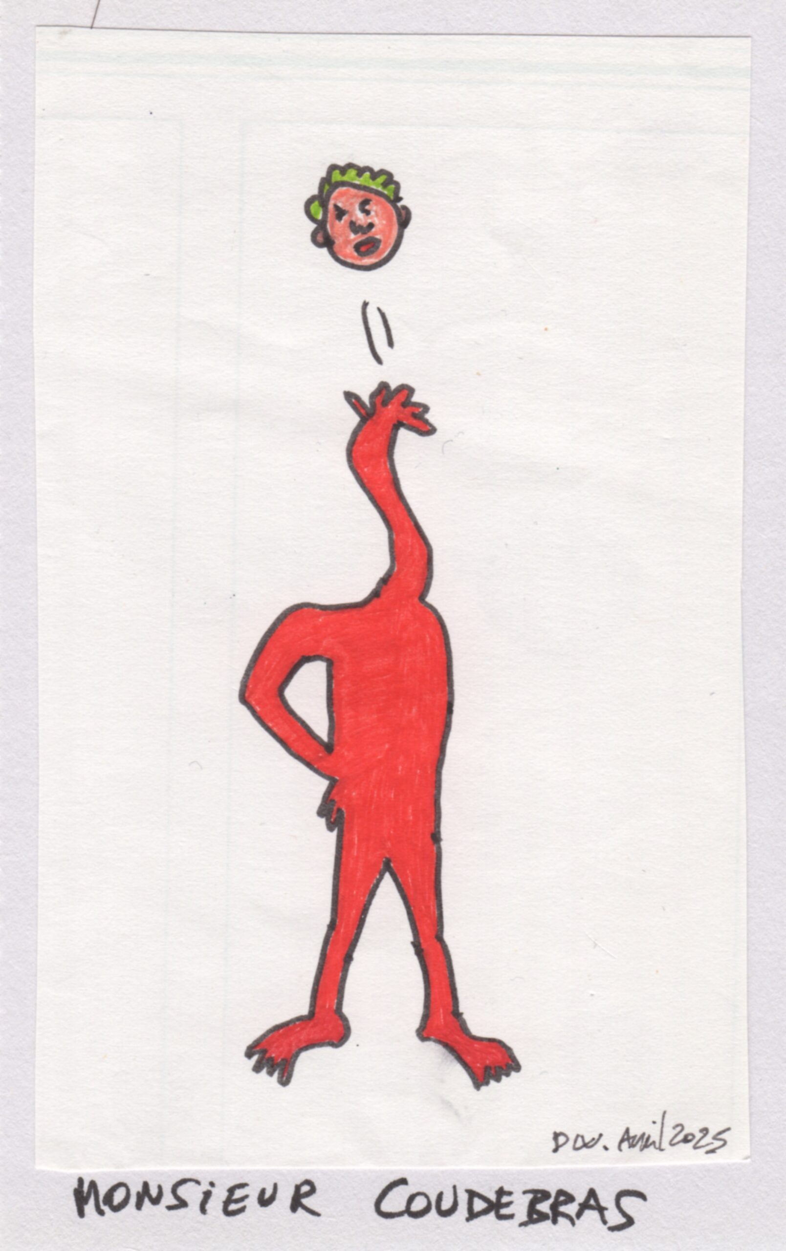 Personnage saugrenu : « Mr. Coudebras »